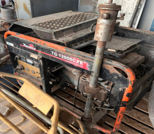 GERADOR TG12000CXE, 9.5 KVA, VOLTAGEM 115/230V E MARTELETE